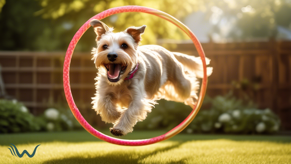 Terrier resting indoors