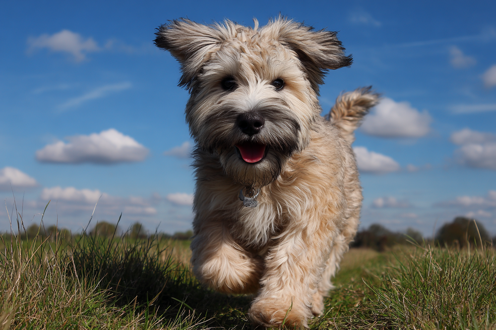 Wheaten Terrier coat texture and grooming look