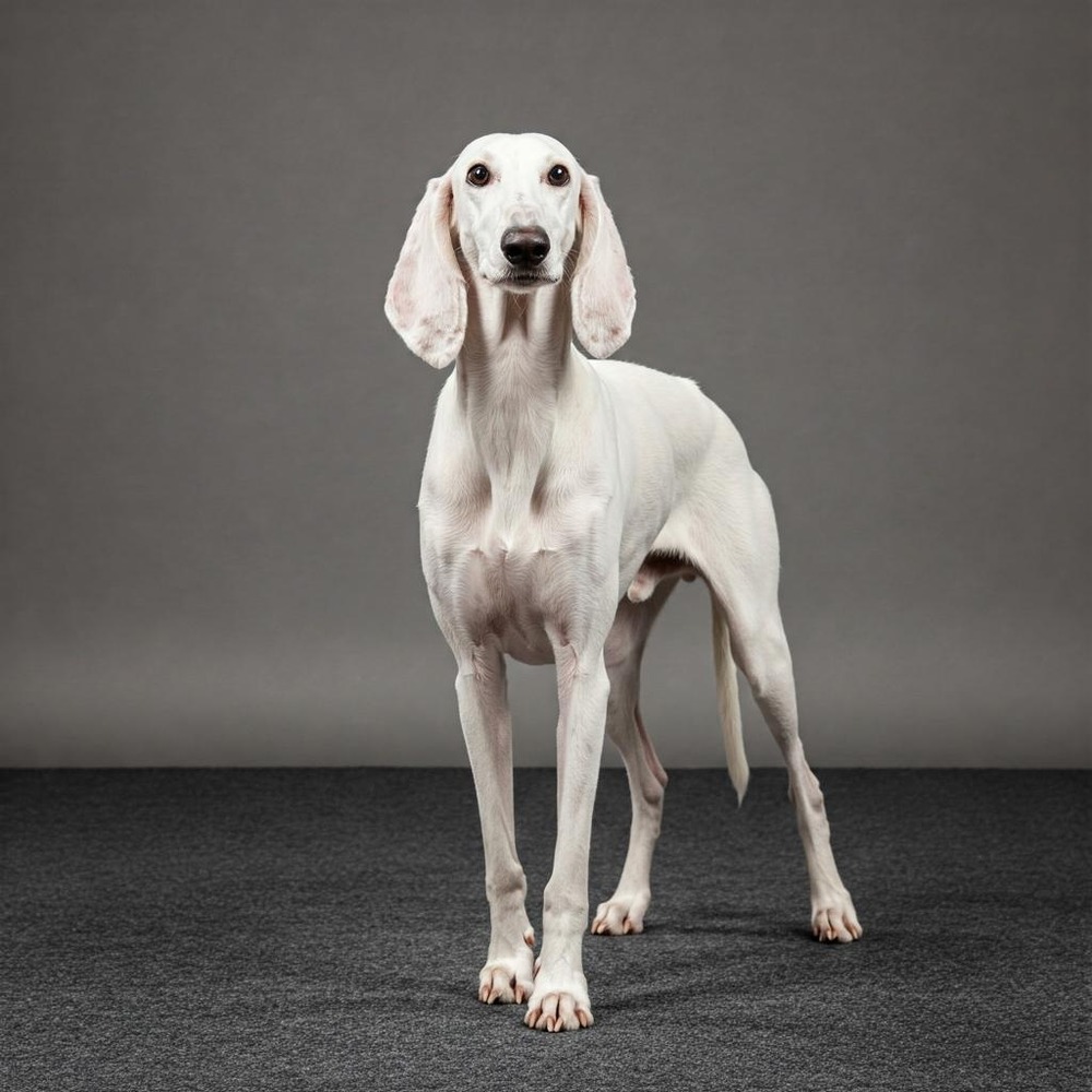 Billy dog standing on grass