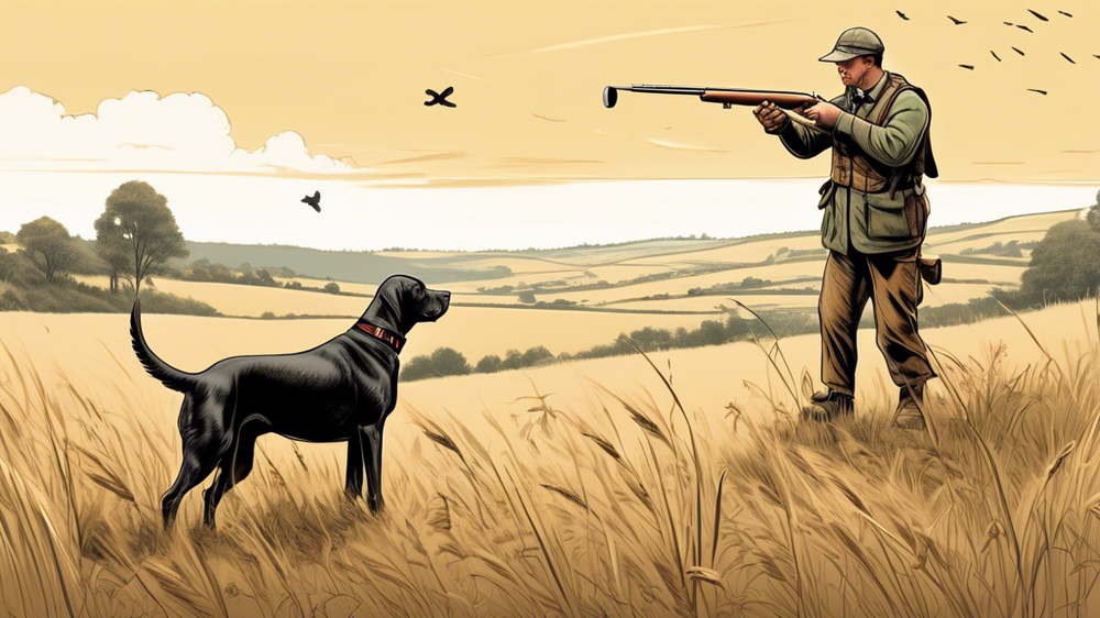 Dog training outdoors