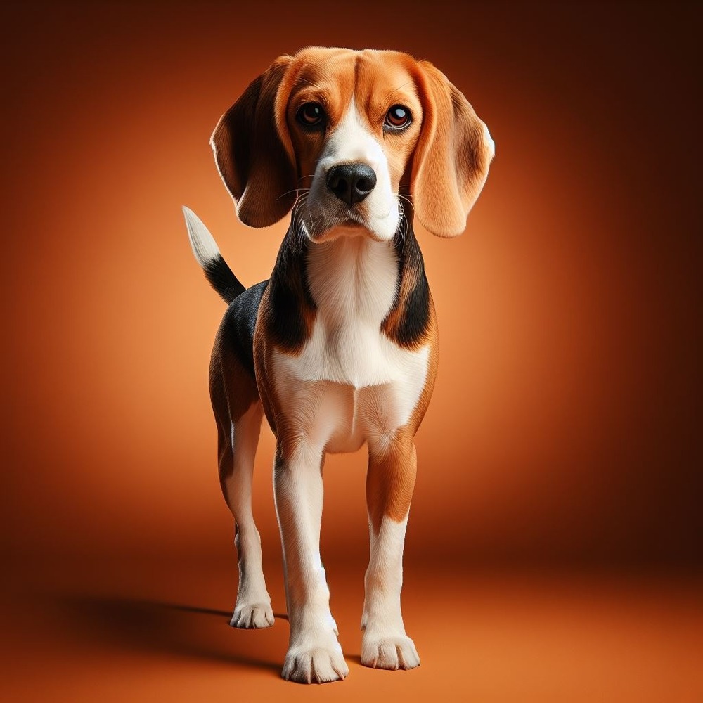 Kerry Beagle standing outdoors