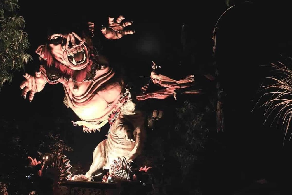 Kintamani dog standing outdoors