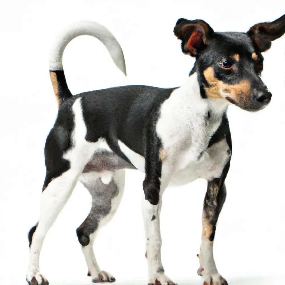 Teddy Roosevelt Terrier sitting calmly