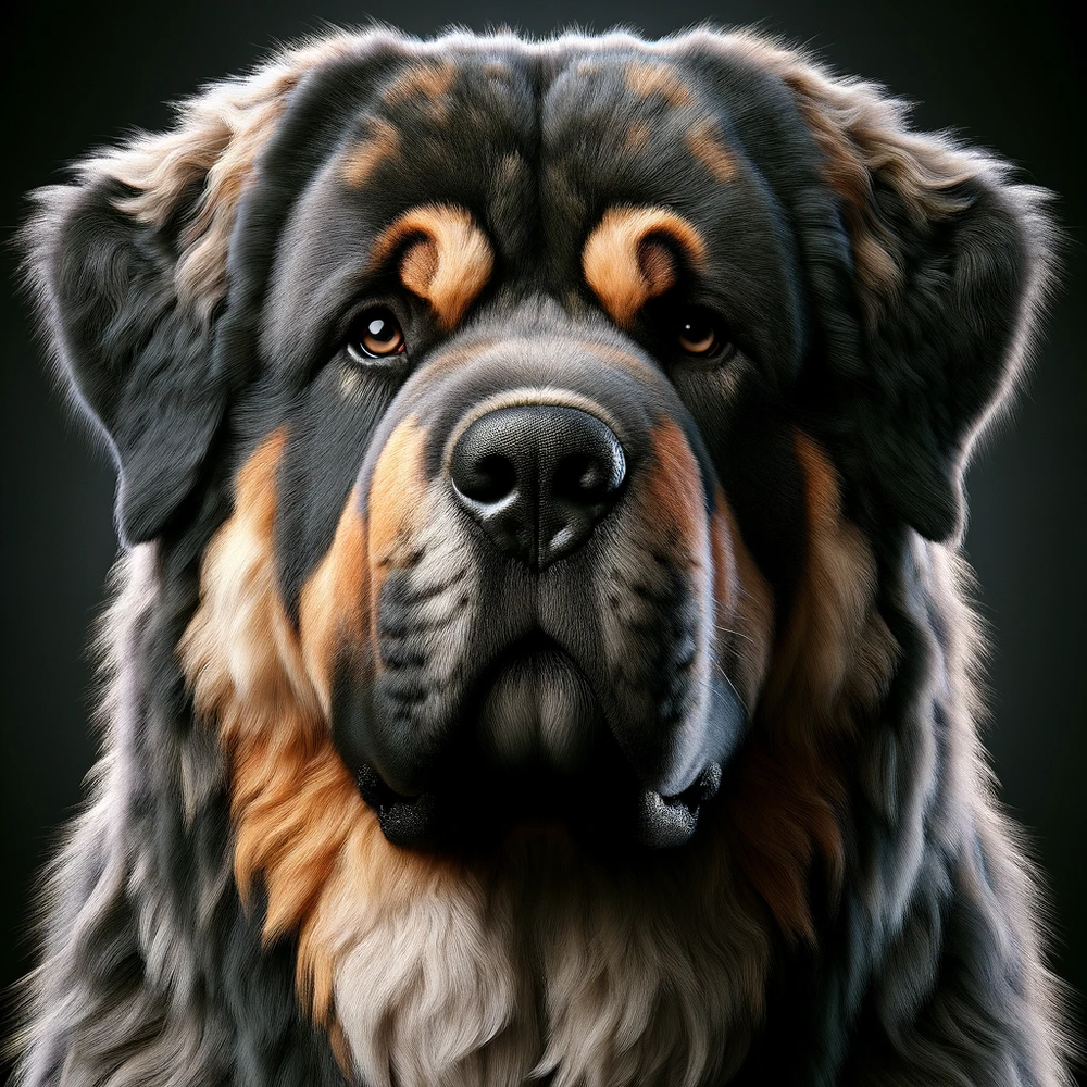 Small dog portrait close-up