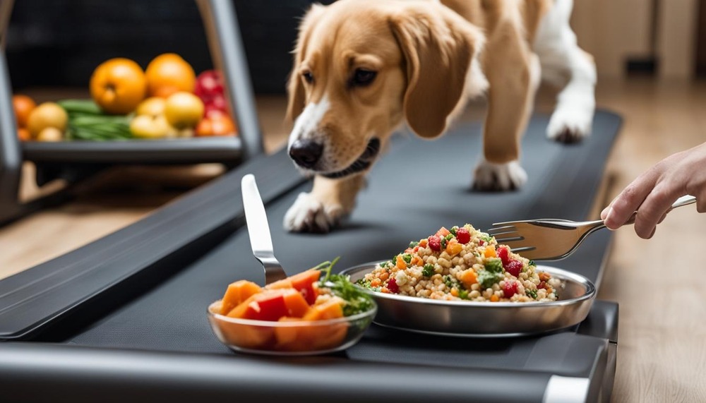 Dog waiting calmly at the start of a walk