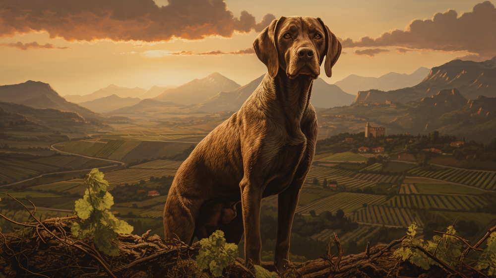 Segugio Maremmano head close-up