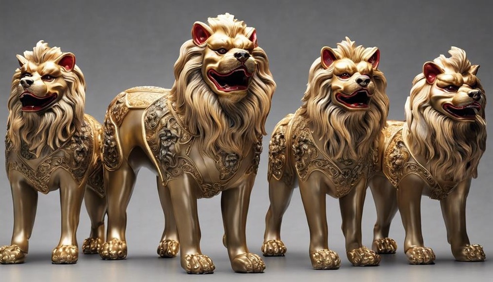 Dog resting with alert expression