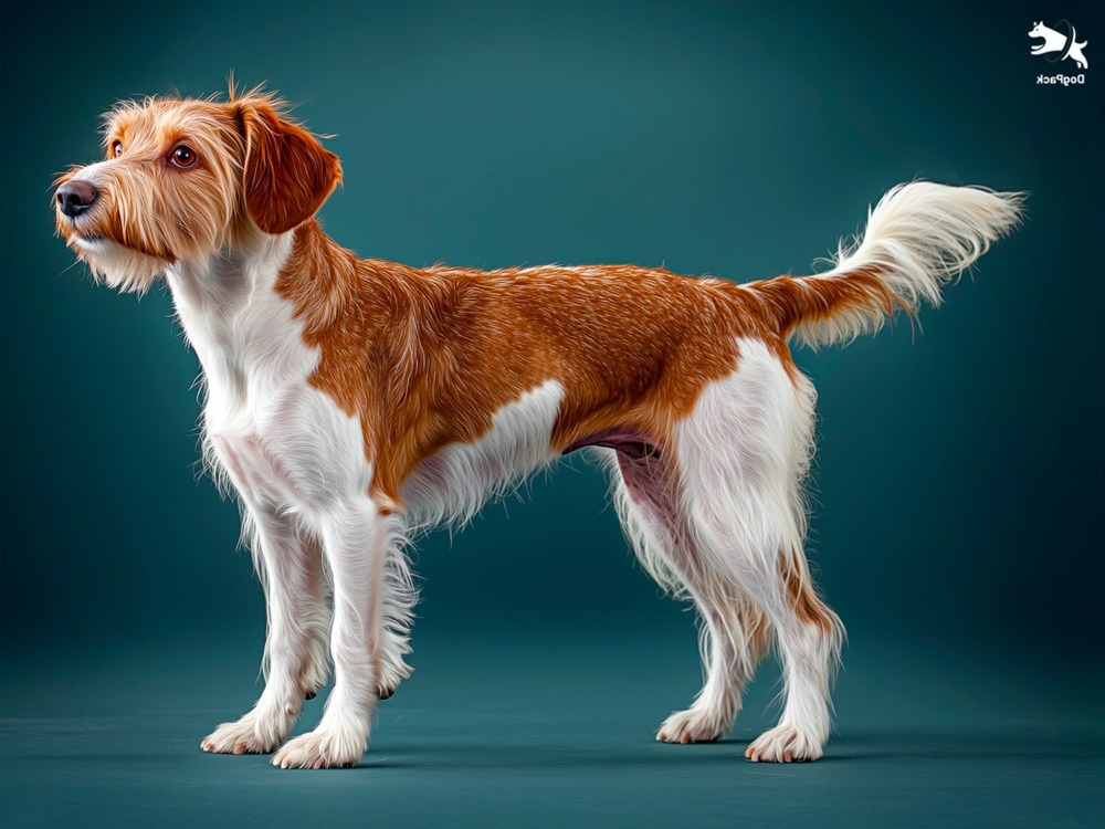 Kromfohrlaender standing outdoors