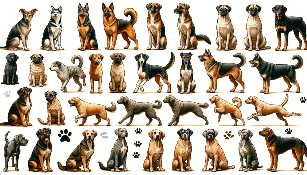 Person and dog outdoors focusing on each other